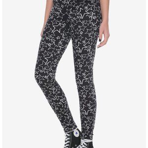 Blackheart Hot Topic White Star Skinny Jeans 11